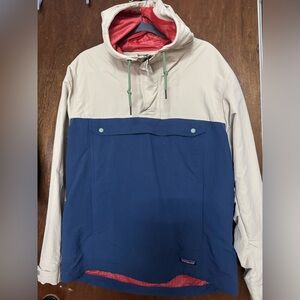 Patagonia Men's Isthmus Anorak windbreaker medium